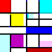 Piet program that prints 'Piet'